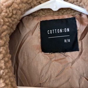 Cotton On Jackets & Coats - NWOT cotton on teddy bear jacket Cotton On Jackets & Coats - NWOT cotton on teddy bear jacket